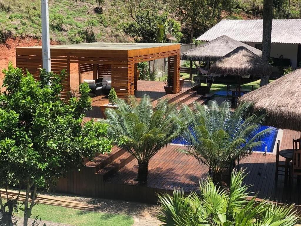 Sitio Cinco Folhas, Recanto Com Vista Pra Montanha Marechal Floriano Eksteriør billede